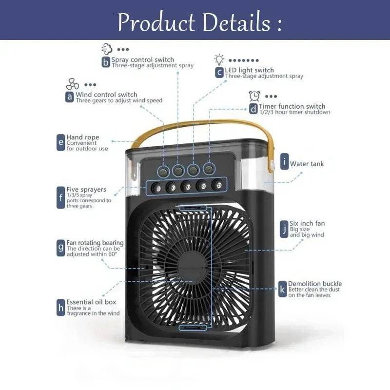 ArcticCool™ Portable Air Cooler Fan